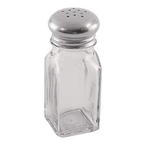Norpro 742 Glass Salt or Pepper Shaker Clear 
